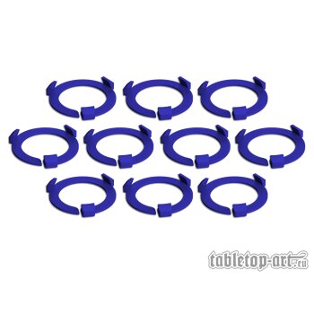 Squad Marker - 32mm Dark Blue (10)