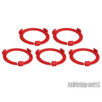 Squad Marker - 40mm Red (5)