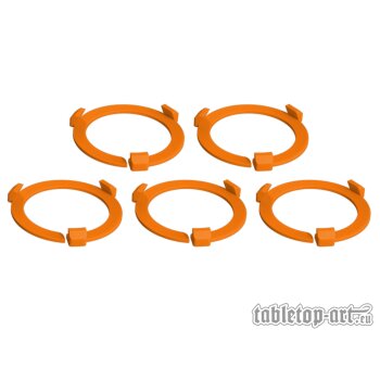 Squad Marker - 40mm Orange (5)