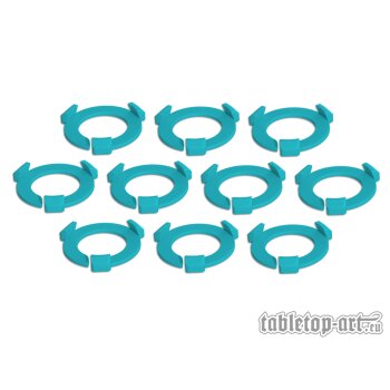 Squad Marker - 25mm Turquoise (10)