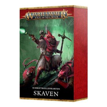 SCHRIFTROLLENKARTEN: SKAVEN (DEUTSCH)