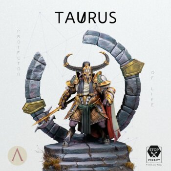 TAURUS 75MM ZODIAC MYSTIC SIGNS