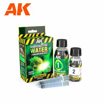 RESIN RADIOACTIVE WATER COMPONENTS EPOXY RESIN 180 ML