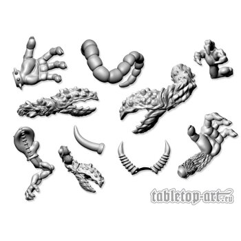 Goblin Mutations Set - RESIN (10) - Fantasy Football