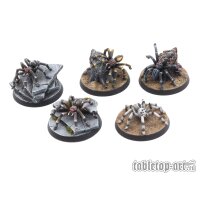 Giant Spiders Set (5)