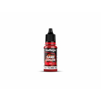 72.086 Red  18 ml - Game Color Ink