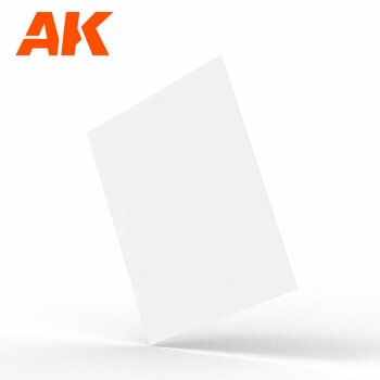 0.7mmthickness x 245 x 195mm - STYRENE SHEET (2x)