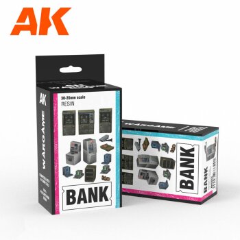 BANK SET WARGAME (RESIN 30-35MM)