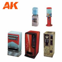 VENDING MACHINE SET WARGAME (RESIN 30-35MM)