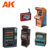 VENDING MACHINE SET WARGAME (RESIN 30-35MM)