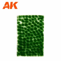 DARK GREEN TUFTS 4MM