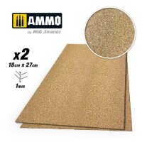 CREATE CORK Fine Grain (1mm) – 2 pcs (2x 18x27cm)