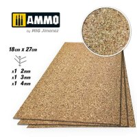 CREATE CORK Medium Grain Mix (2mm, 3mm and 4mm) – 1 pc each size (2x 18x27cm)