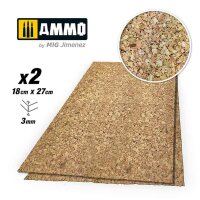 CREATE CORK Thick Grain (3mm) – 2 pcs (2x 18x27cm)