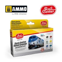 Classic American Railroad Companies – Locomotives Vol.2 (6x15mL)