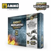 AMMO WARGAMING UNIVERSE #08 - Aircraft and Spaceship Weathering