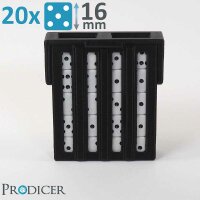 Dice Pro Keeper - 16mm (Schwarz)