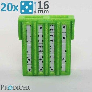 Dice Pro Keeper - 16mm (Neon-Grün)