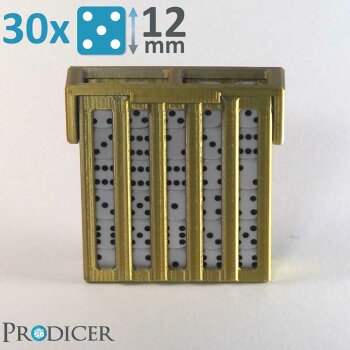 Dice Pro Keeper - 12mm (Gold-Silber )