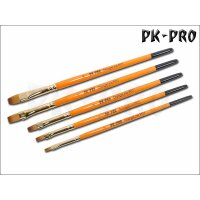 PK-PRO - OrangeLine PC1 Pinsel - Flach - Set