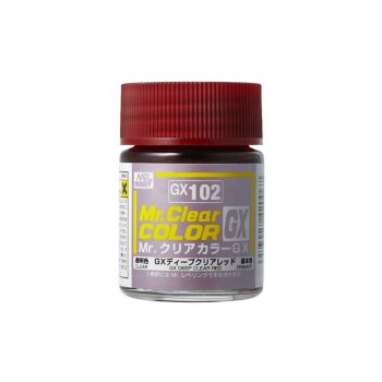 MR. CLEAR COLOR GX (18 ML) DEEP CLEAR RED