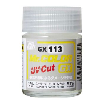 SUPER CLEAR III UV CUT FLAT (18ML)