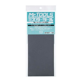 MR. WATERPROOF SAND PAPER #1000 X 4 SHEETS