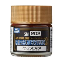 SUPER GOLD II METALLIC COLOR (10ML)