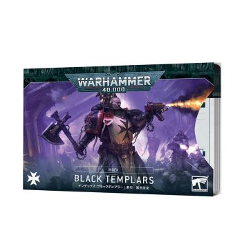 INDEX CARDS BLACK TEMPLARS (Deutsch)