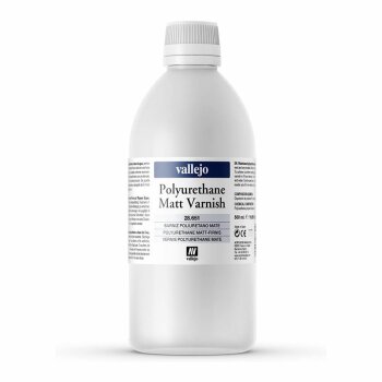 Vallejo Matt Polyurethane Varnish 500 ml