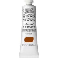 W&N Artists Oil Colour 37ml Tube Transparent Brown Oxide
