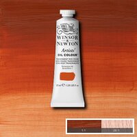 W&N Artists Oil Colour 37ml Tube Transparent Red Ochre