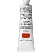 W&N Artists' Oil Colour 37ml Tube Transparent Maroon