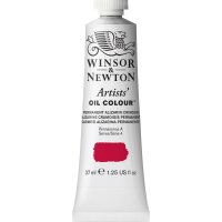 W&N Artists Oil Colour 37ml Tube Permanent Alizarin Crimson