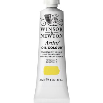 W&N Artists Oil Colour 37ml Tube Transparent Yellow