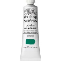 W&N Artists Oil Colour 37ml Tube Permanent Green Deep