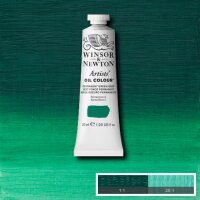 W&N Artists Oil Colour 37ml Tube Permanent Green Deep