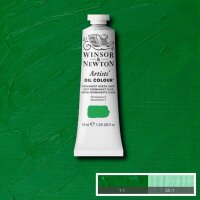 W&N Artists Oil Colour 37ml Tube Permanent Green Light