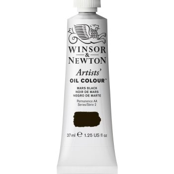 W&N Artists Oil Colour 37ml Tube Mars Black