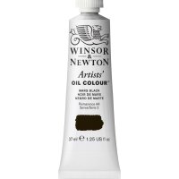 W&N Artists Oil Colour 37ml Tube Mars Black