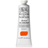 W&N Artists Oil Colour 37ml Tube Orange Laque Mineral