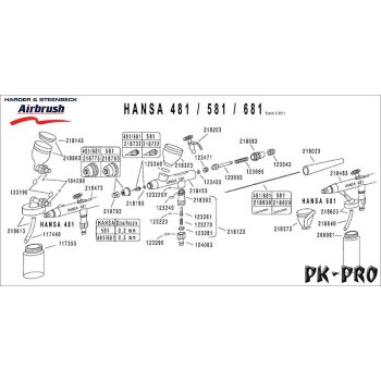 H&S-Becher 2ml für HANSA 581-[218323]