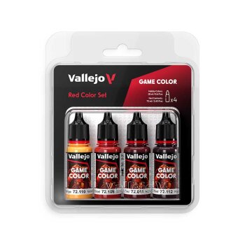 72377 Game Color - Red Color Set (4x17mL)