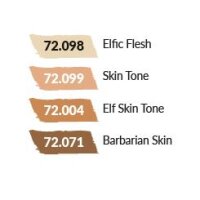 72380 Game Color - Tanned Skin Set (4x17mL)