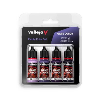 72382 Game Color - Purple Color Set (4x17mL)