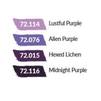 72382 Game Color - Purple Color Set (4x17mL)