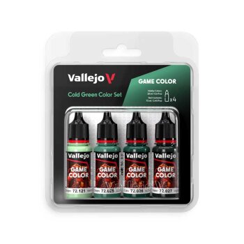 72383 Game Color - Cold green Color Set (4x17mL)