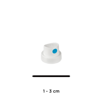 Spraycap Softcap white/blue (1x)
