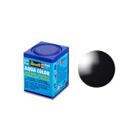 schwarz, glänzend RAL 9005 Aqua Color 18 ml