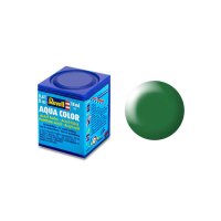 laubgrün, seidenmatt RAL 6001 Aqua Color 18 ml